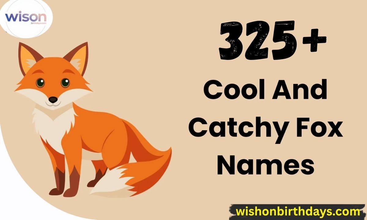 325+ Cool And Catchy Fox Names With Name Generator