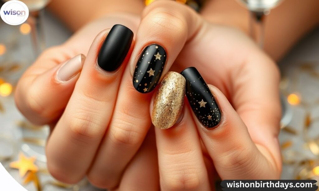 Black and Gold Combination