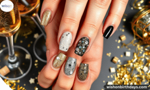 Festive New Year Nail Art Ideas Sparkle Into 2026 with Style