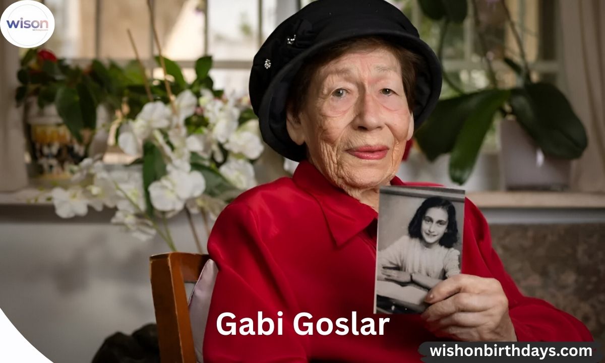 Gabi Goslar: The Lifelong Friend Who Carried Anne Frank’s Memory